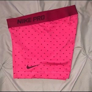 Women’s Nike Pro compression shorts